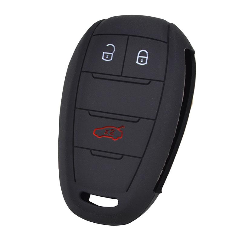 Силиконовый чехол для ключей от машины для Alfa Romeo Stelvio Giulia 2017 2018, чехол без ключа с дистанционным управлением, защитная пленка для ключей