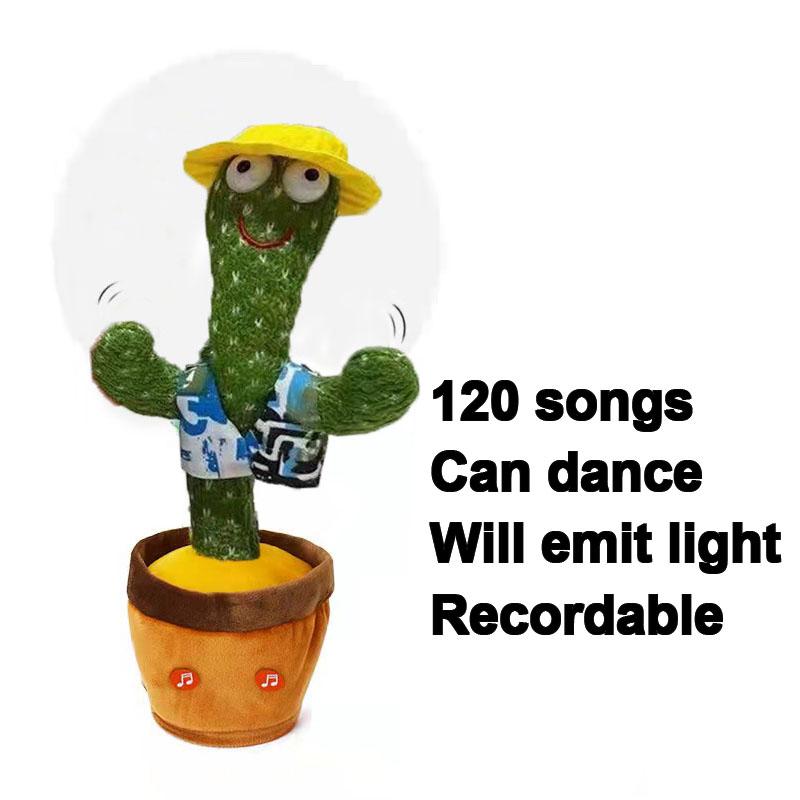 Говорящая танцующая игрушка-кактус