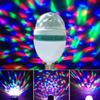 Горячий! Onedayshop® RGB Crystal Ball Effect Light E27 Светодиодное вращающееся сценическое освещение для дискотеки DJ Party