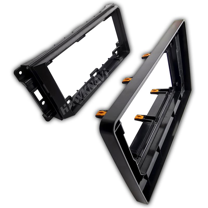 For Jeep Grand Cherokee Wrangler Dodge RAM Charger Chrysler 300C 10.1 inch 2 Din Car Radio Stereo Fascia Panel Dash Frame