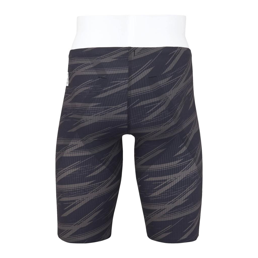[Mizuno] Swim Competitive Swimming Challenge Swimmer Boys GX/SONIC V MR Half Spats N2MB0002 90: Black Size: 130 FINA (International Swimming
