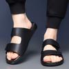 Summer Fashion Adult Outdoor Slippers Mens Sandals Half Drag Brand Driving Beach Shoes Casual Slippers for Man Soft Sole Flats