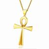 Life Egypt Cross Pendant Ankh Chain of Egyptia# Symbol Stainless Steel Necklac*