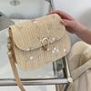Мода Женщины Девушки Соломенная Сумка Повседневная Милая Сумка Сумки через плечо Сумки кросс-боди Летние Спортивные Аксессуары