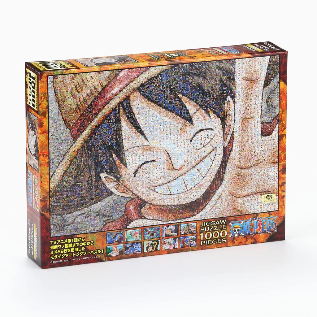 Ensky ONE PIECE Mosaic Art [Луффи] 50 x 75 см Пазл 1000 деталей JIGSAW PUZZLE 1000-583