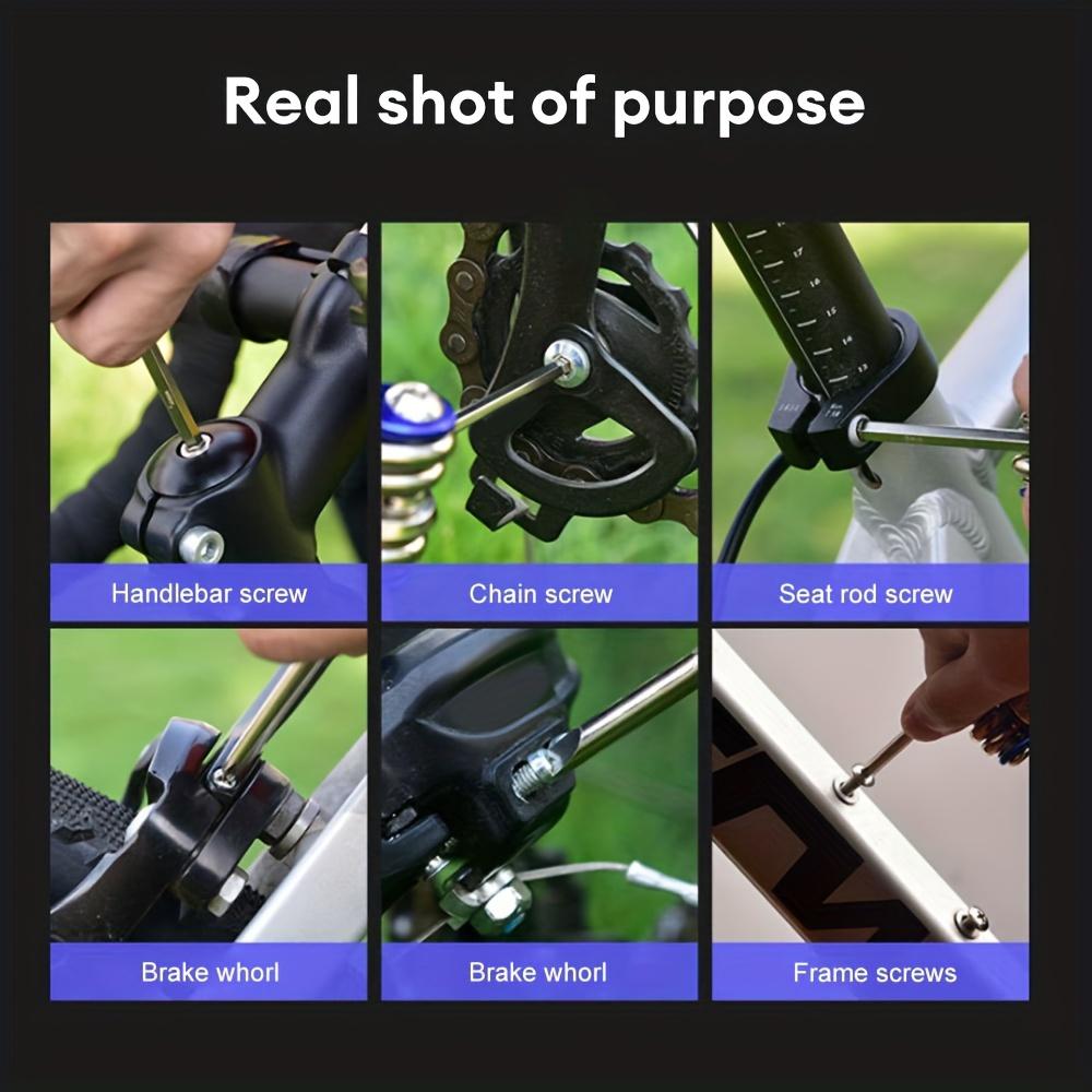 Многофункциональный комплект для ремонта велосипеда 11-в-1, инструмент для ремонта велосипеда, гаечный ключ, отвертка, цепь, шестигранная спица для колеса