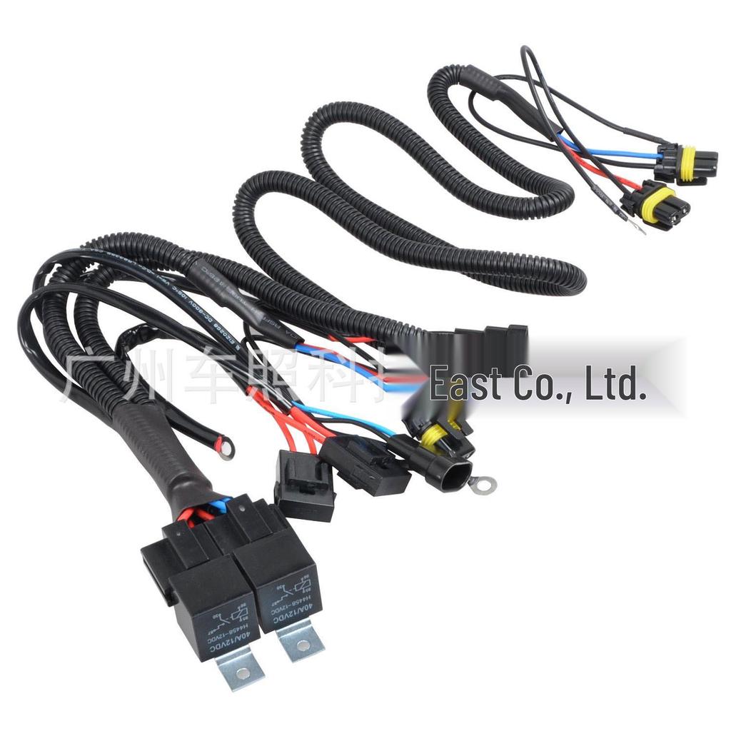 H7 Жгут проводов для автомобильной фары H4 9005 H11 Провод для улучшения яркости Модификация лампы