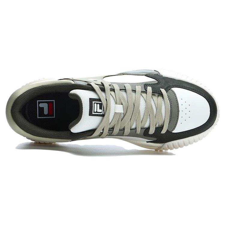 Fila Блоки Удобные Универсальные Низкие Кроссовки Мужские Кроссовки Белый Зеленый F12M312209FSF