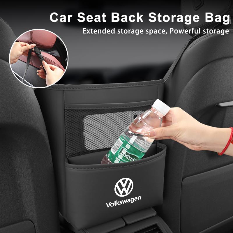 Large Capacity Car Center Console Seat Storage Bag For VW GTI Polo Passat Scirocco Tiguan T-ROC Touareg Touran CC Sportcoupe zw9