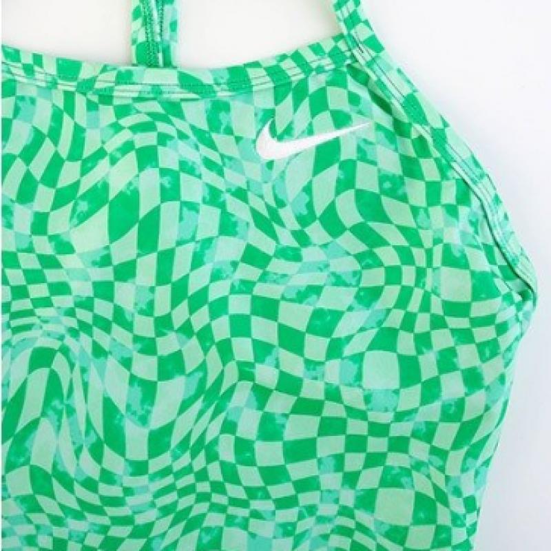 Nike Женский купальник Swim S hydraStrong Dream Cloud Racerback SwimSuit neSSe017 Lilac Bloom