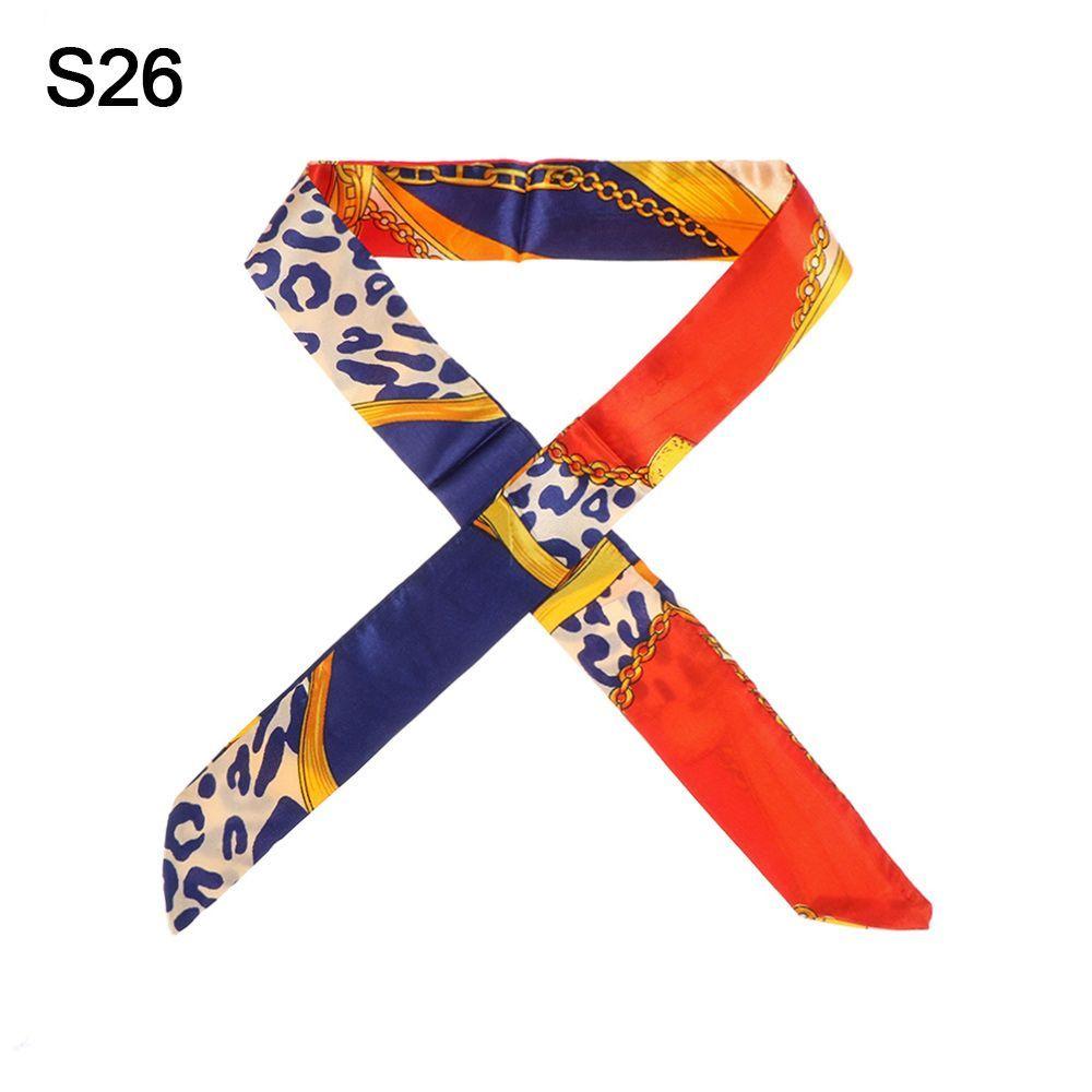 Accessories Hairband Decor Ribbon Scarf Small Silk Scarf Neck Scarf Handbag Handle Ribbon