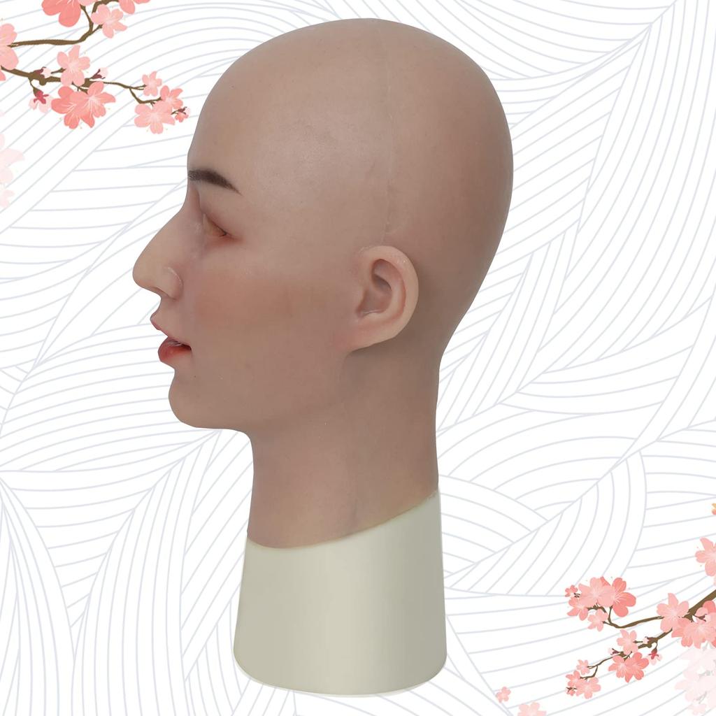 Женский Мужской Дочь Силикон Мужской Ума Мусумэ Красивая Маска [ROANYER] Маска, Маска для переодевания, Маскировка, Макияж, Маска, Костюм, Косплей,