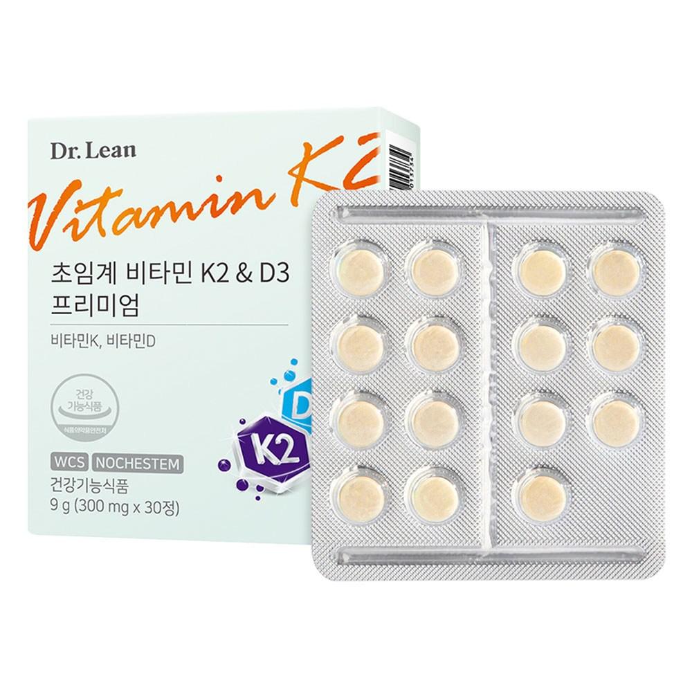 Dr. Lin Supercritical Vitamin K2 & D3 Premium 30 Tablets 1 pcs