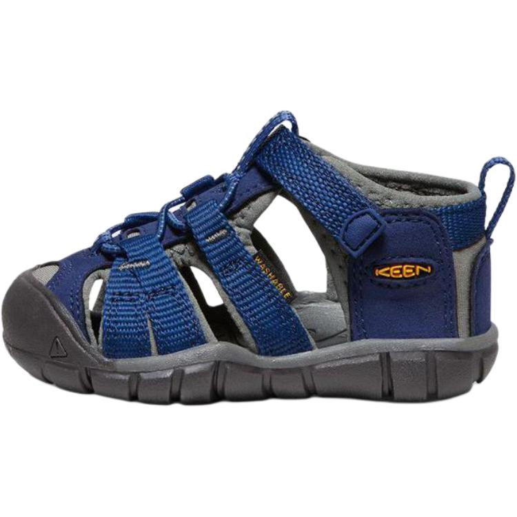 Keen Seacamp 2 CNX Outdoor Casual Slip Resistant Abrasion Resistant Low top Toddler Shoes Blue Infant And Toddler 1022944