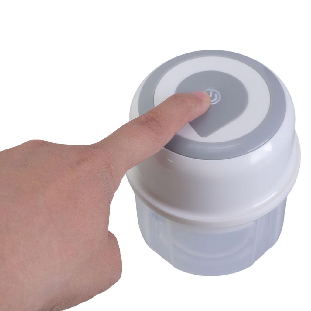 Small USB Powered Garlic Mincer 250ML Vegetable Chopper Wireless Electric Crusher for Efficient Food Preparation