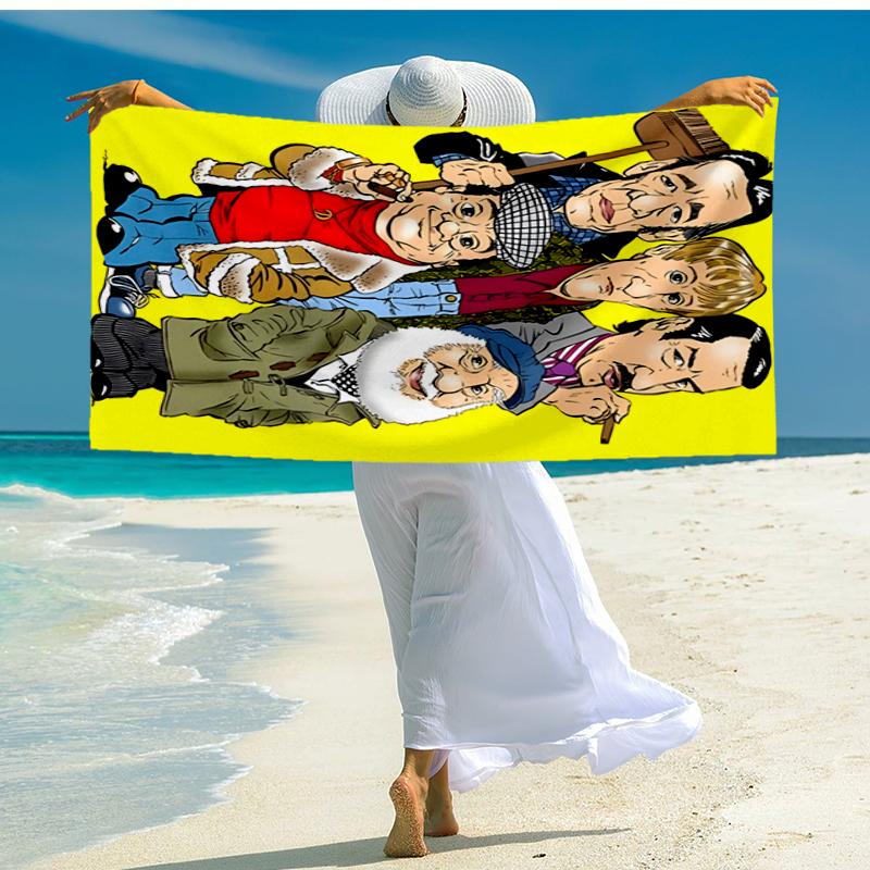 Only Fools and Horses Fashion Beach Towel: Ideal for Summer Adventures Soft, absorbent and quick drying suitable for swimming and bathing