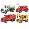 Douyin Alloy Children's Crane & Excavator: Inertial Sound & Light Mixer Truck Model