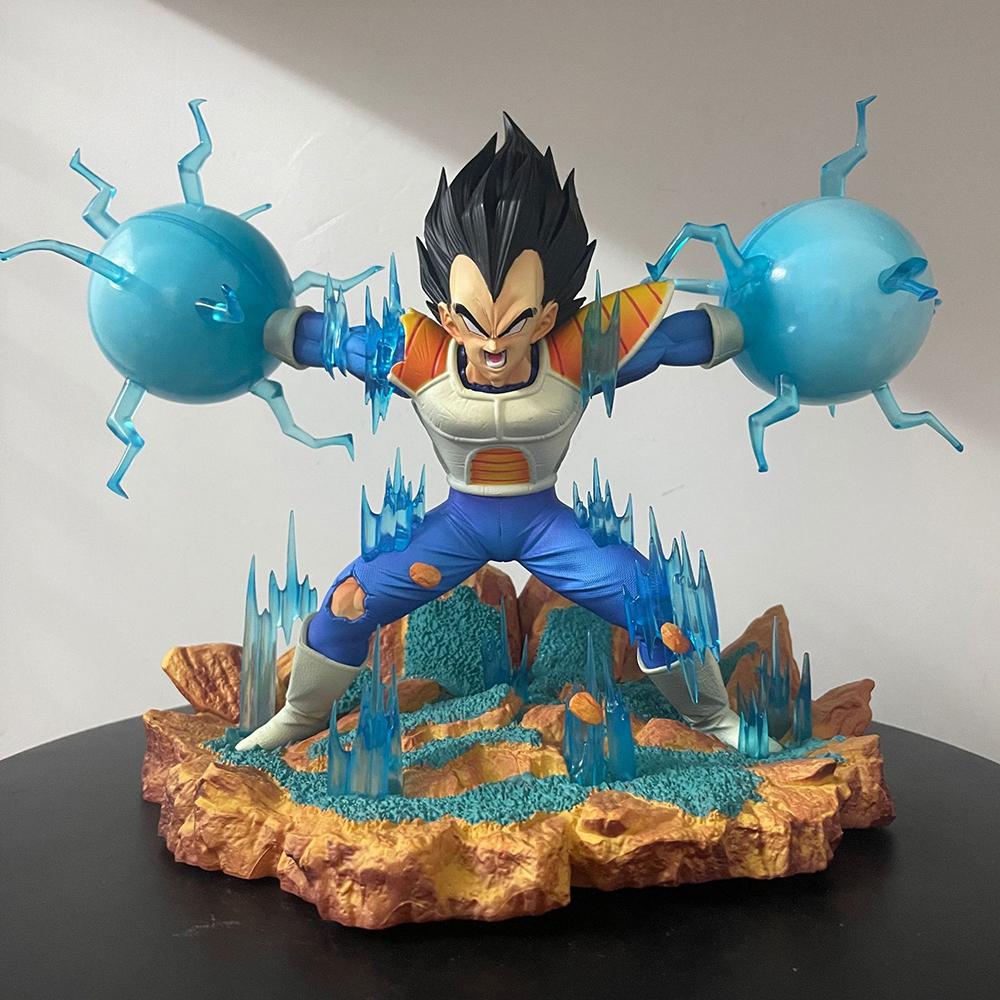 22 см Dragon Ball Z Супер Сайян YS Вегета ПВХ Фигурка Аниме Фигурка Модель Игрушки Коллекция Кукла Подарок