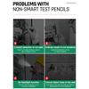 Adjustable Sensitivity Electrical Tester Pen Not Contact Voltage Detectors Live Wire Identifier Flashlight Color Display