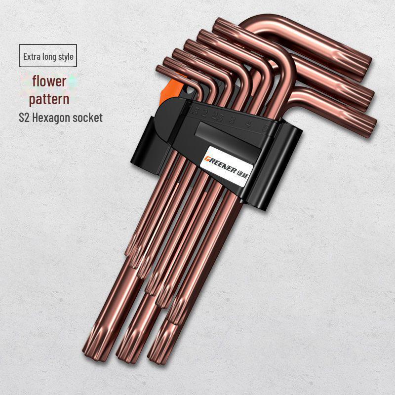 Набор шестигранных ключей/отверток Green Forest S2