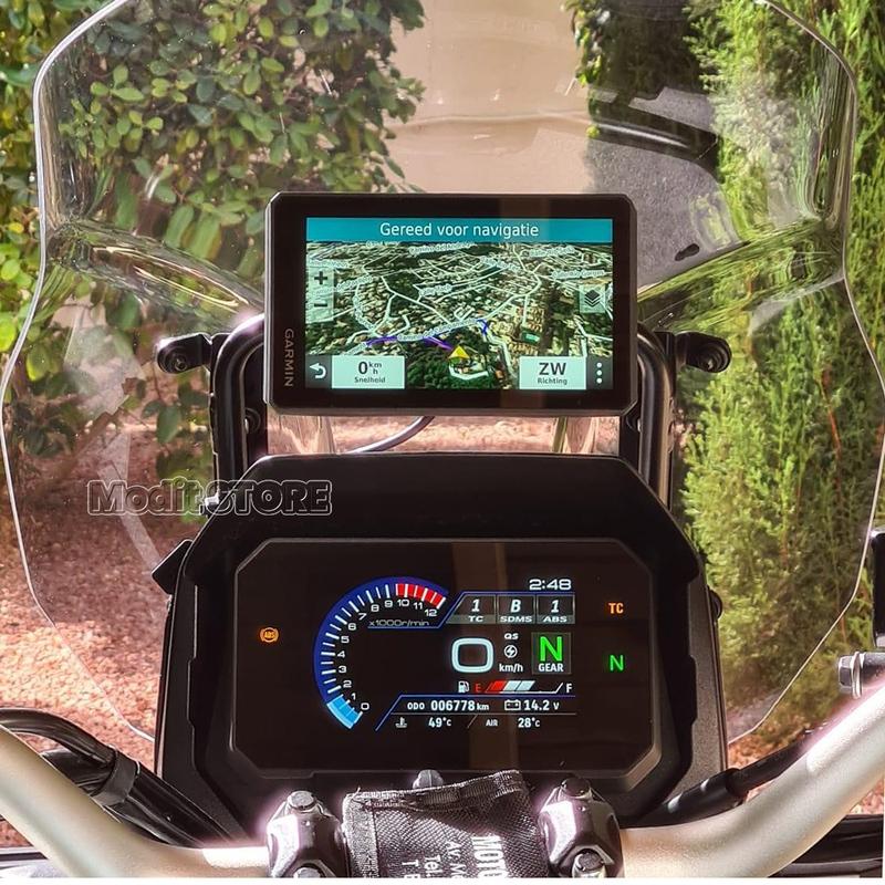 Новый Универсальный Держатель GPS-Навигации для Мотоцикла Для BMW F800GS NX400 CB500X 450MT Versys650 XL750 Подходит 12MM 22MM