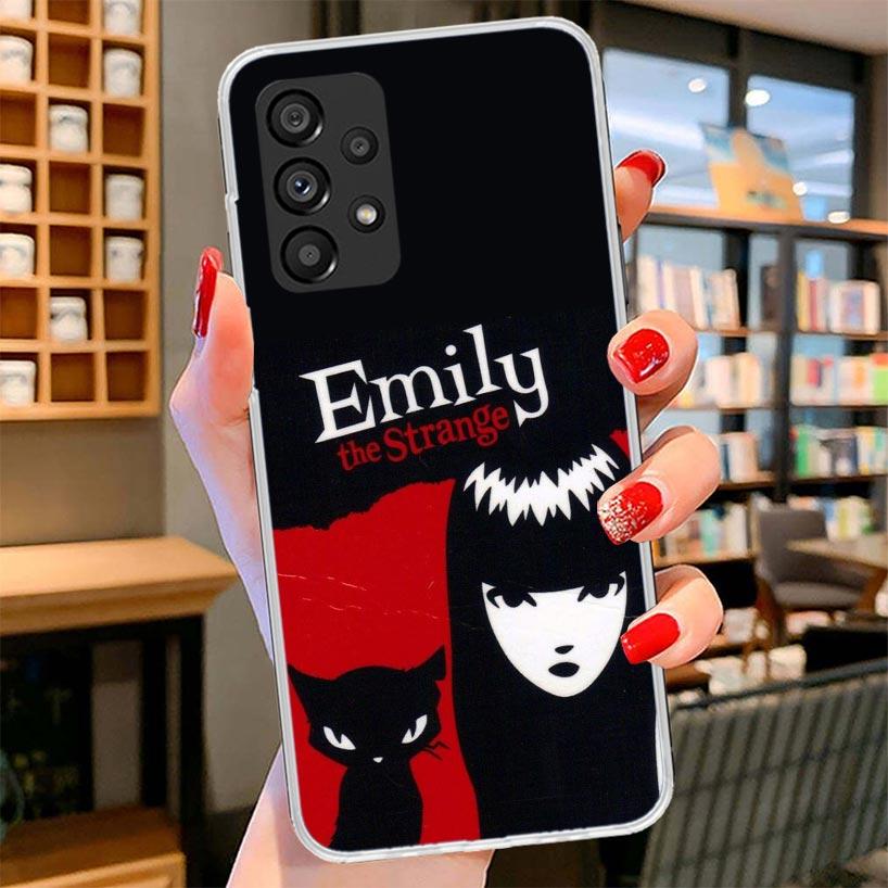 Comics Emily The Strange Phone Case For Samsung Galaxy A17 A37 A57 A16 A26 A36 A56 A15 A25 A35 A55 A14 A24 A34 A54 A13 A23 A33 A