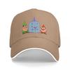 Baseball Caps Pizza Tower Pixel Graphic Unisex Women Sport Summer Hats