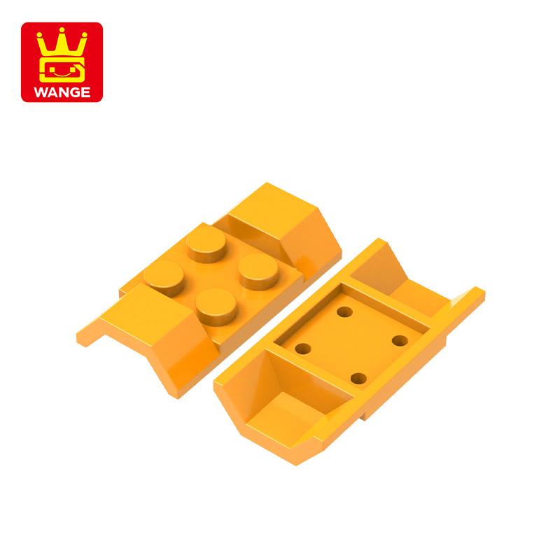 Нетоксичный 3787 100 г / 80 шт. 2x4 Блок для крыла автомобиля Moc Color Арочные аксессуары Совместимый с кубиками DIY Детская игрушка для сборки Подарок
