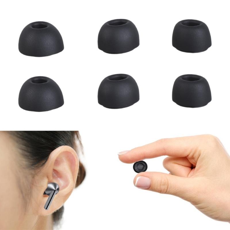 Silicone Ear Tips Earbuds Covers Set for Buds 3 Earphone 3Pairs Comfortable and Durability Designing