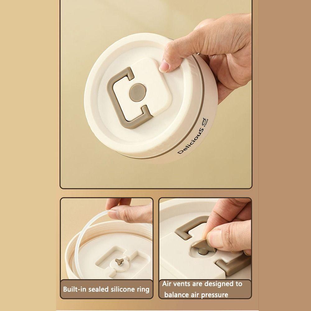 Большой емкости изолированный пищевой контейнер из нержавеющей стали ланч-бокс с сумкой для хранения для взрослых