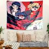 Ladybug Tapestry, Wall Hanging Tapestry, Pattern Tapestry for Dorm Bedroom Living Room Wall Art Photography Backdrop