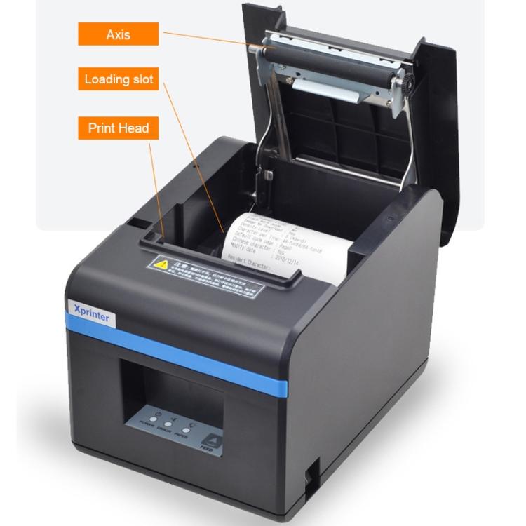 Xprinter XP-N160II USB-порт Термопринтер для печати штрих-кодов с автоматической калибровкой