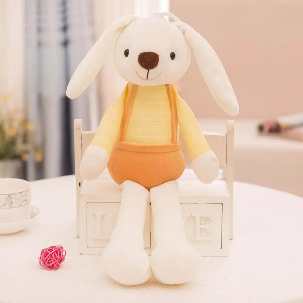 Christian Easter Rabbit Plush Doll Soft Fluffy Easter Bonnie Rabbit Doll PP Cotton Comfortable Animals Stuffed Toy