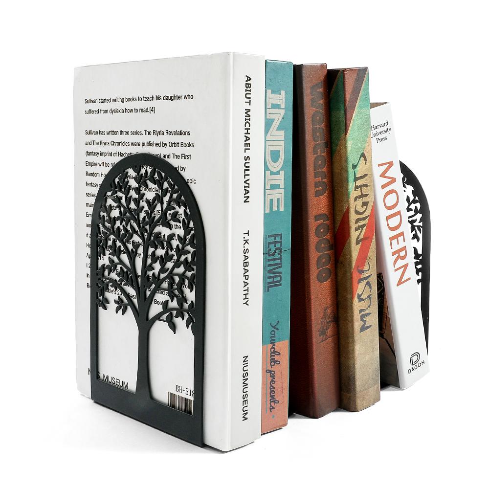 Черное Древо Жизни Настольные Подставки для Книг Офисный Стол Домашний Подставка для Книг Подарок для Любителей Книг Офисный Стол Железная Подставка для Книг