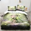 New Genshin Impact Nahida Kawaii Cute Cartoon Nahida King Twin Double Child Bedding Set Microfiber or Polyester Duvet Cover Set