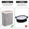 Collapsible Laundry Basket Foldable Baby Dirty Clothes Hamper Practical Cloth Basket for Clothing