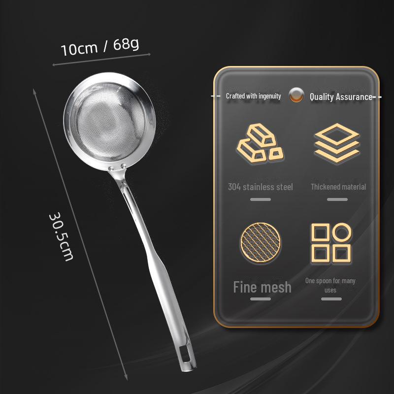 Ложка для сбора масла и пены из нержавеющей стали 304