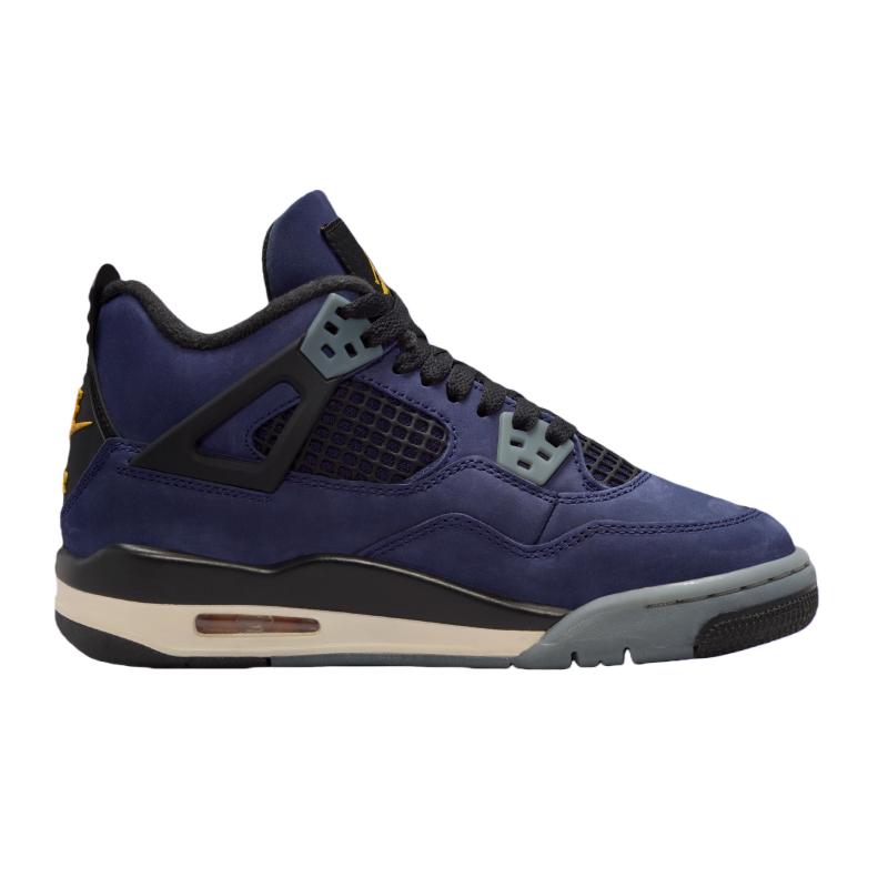 Jordan Детские баскетбольные кроссовки Air Jordan 4 Низкие Императорский фиолетовый Подростковые IB4171-500