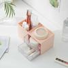 Настольный органайзер для офиса, держатель для хранения, настольный карандаш, ручка, коробка для мелочей, футляр для канцелярских принадлежностей, контейнер для косметики