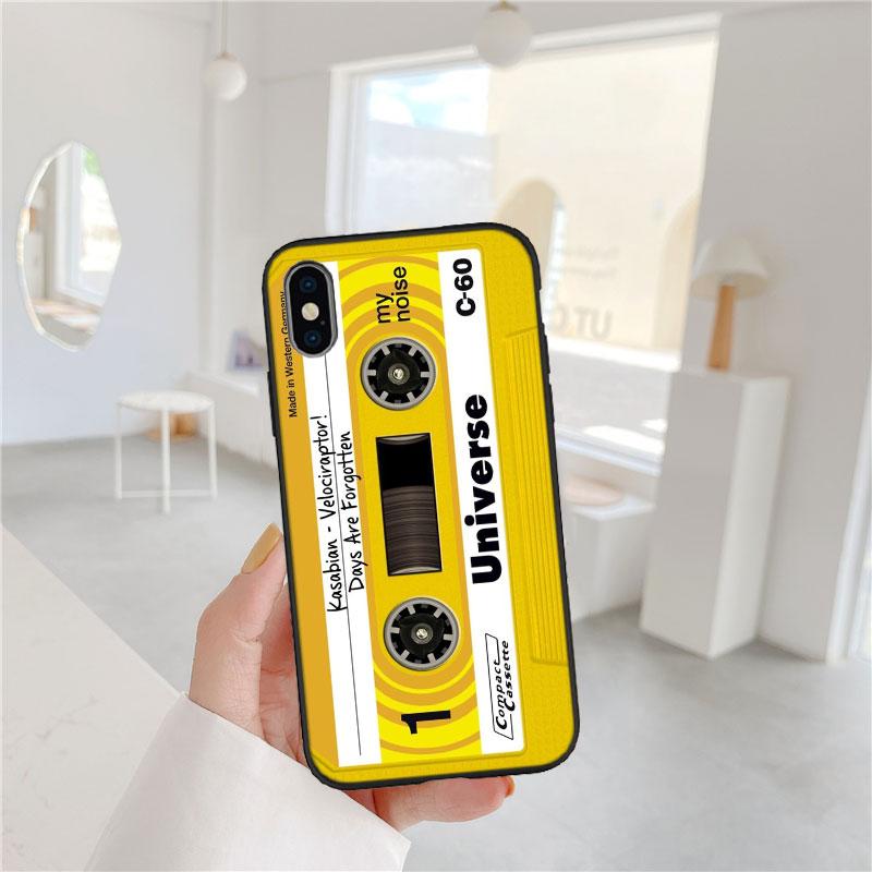 CJ26 Cassette Vintage Tape Soft Shell Phone Case for Xiaomi Xiaomi Poco M4 M5 M6 M7 X3 X6 X7 F8 Ultra Pro GT NFC