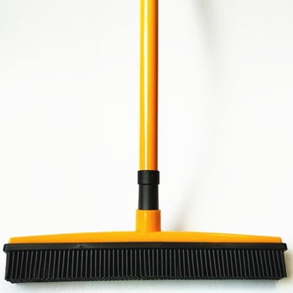 Telescopic Bristles Carpet Broom Hair Lint Removal Magic Clean Sweeper for Dog and Cat Hair