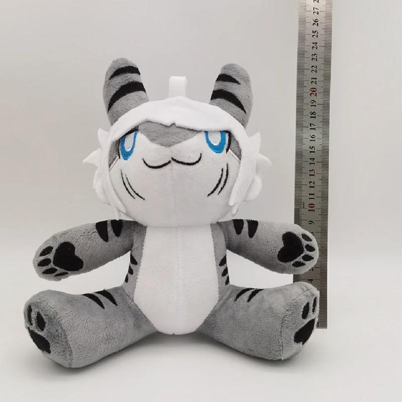 25cm Changed Cat Shark Puro Plush Toy Cartoon Game Character Doll Plush Stuffed Animal Shark Toy Soft Gift for Kids