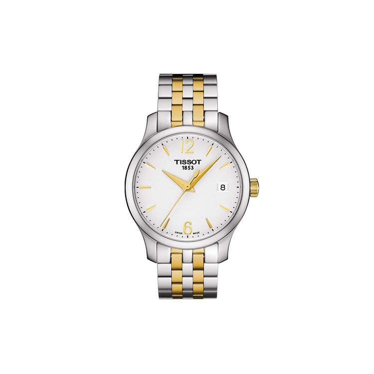 Tissot Junya Collection Женские кварцевые часы 30м Водонепроницаемость 33мм Белый циферблат T063.210.22.037.00