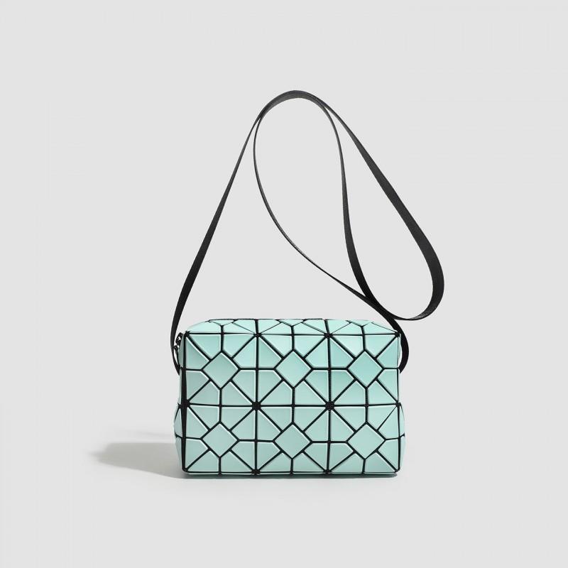 Mini Geometric Quilted Crossbody Phone Bag Women Trendy Small Square Shoulder
