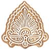 IBA Indianbeautifulart Textile Printing Block Asian Motif Hand Carved Wooden Stamp Wood Block Printing Textile Stamps For Fabric Pottery Blocks- 3