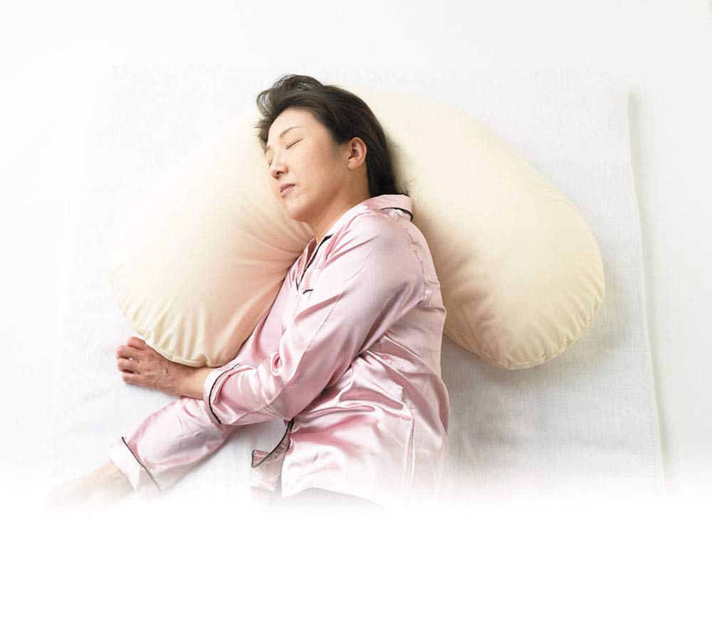 Подушка для сна Taika Pillow Ширина 44 x Глубина 74 x Высота 17 см Розовая Изысканное сочетание мелких бусин и хлопка SP-C2-PINK