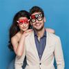 24pc Valentine's Day Photo Props Wedding Valentine's Day Photo Booth Props Party Favors