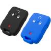 Силиконовый чехол для ключа-брелока, подходит для Colorado Silverado 1500 2500 3500 HD Suburban