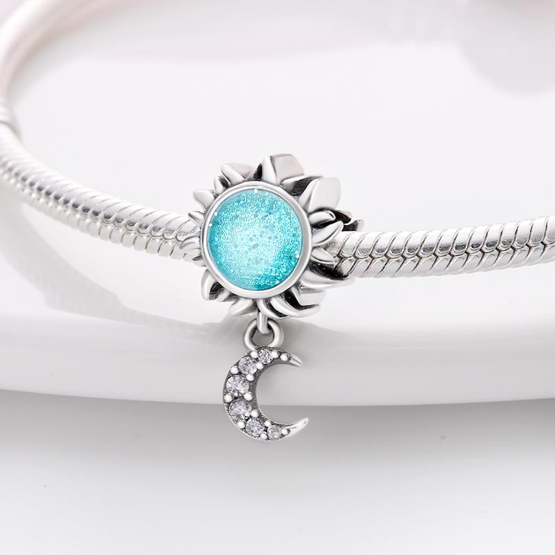 Ocean Модные Шармы-Подвески из Серебра 925 Пробы Дельфин Краб Лодка Пляж Бусины Подходят для Браслетов 3 мм Оригинальные DIY Продуманные Изделия Тонкой Работы Подарки