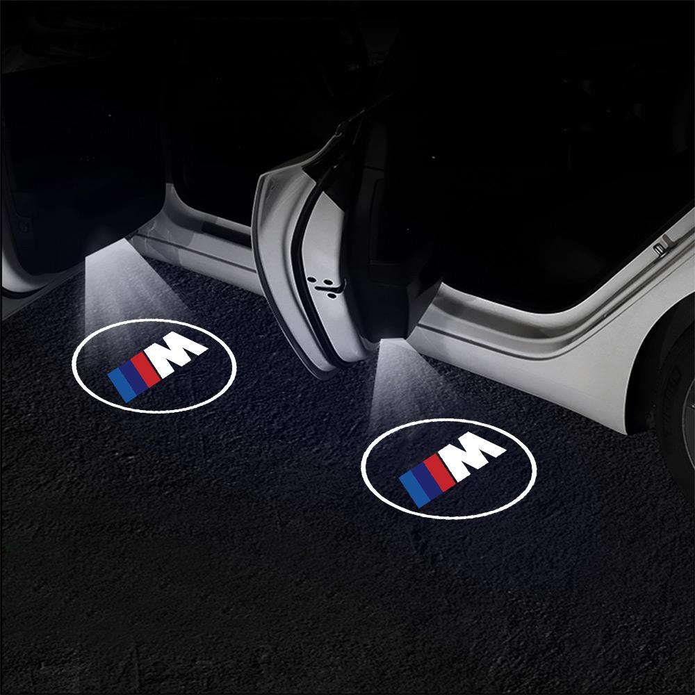 LED Car Door Welcome Light Laser Projector Logo Light For Bmw M Performance E46 E90 E60 F30 F10 E39 F20 E87 E36 G20 G30 X5 E70